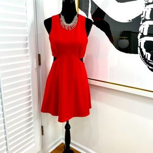 Express Red Cocktail Dress, Size 8